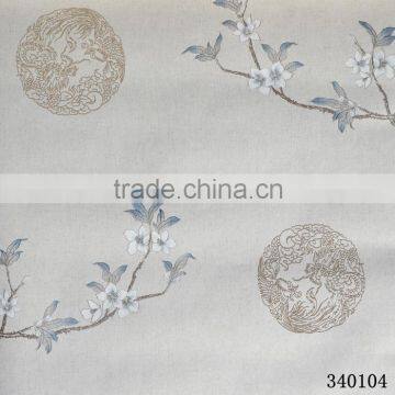 Chinese ink painting wallpaper for bed room