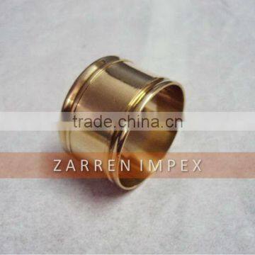 Plain Polish Brass Napkin rings