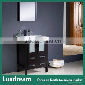 High quality USA living room furniture with espresso painting bathroom