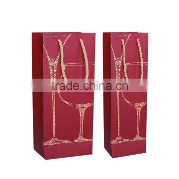 Luxury High Quality Wine Paper Bag photo-2
