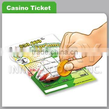 Casino Lottery Ticket