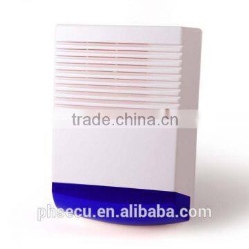 Battery Backup Outdoor Siren With Flash for Home Security photo-4