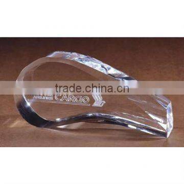 High quality crystal paperweight