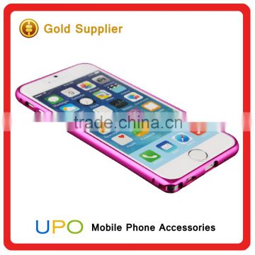 [UPO] New Arrival Fashion Ultra Thin Luxury Aluminum Metal Bumper Cover Case For iPhone 6S