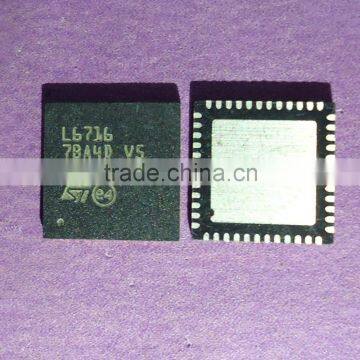 L6716TR L6716 2/3/4 Phase Controller With Embedded Drivers