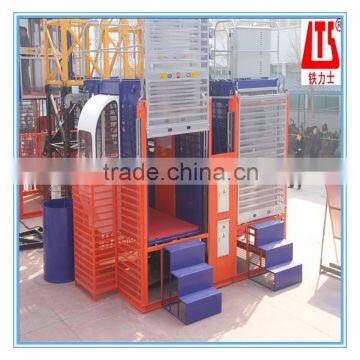 Pass CE, Frequency Conversion Double Cage Construction Elevator