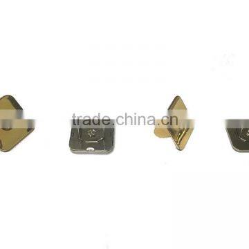 Square metal magnetic snap button