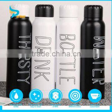 New Product 2016 Vacuum Insulated Double Walll Stainless Steel Water Bottle