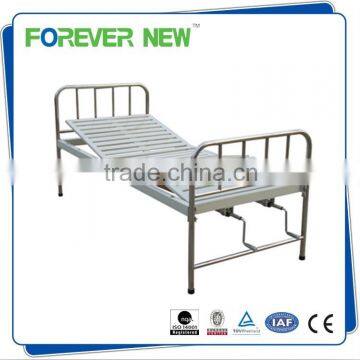 Cheap stainless steel two crank hospital bed YXZ-C-048