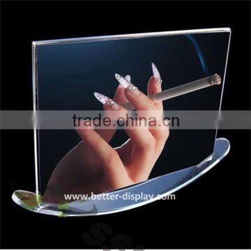 clear arylic two sides photo frame