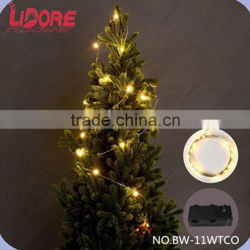 LIDORE One Dollar Item LED Christmas Battery Operated Copper String Lights