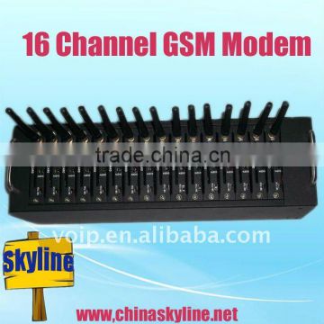 High quality! 16 Channel GSM Modem with external antenna,Bulk SMS platform