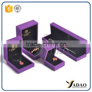 high quality jewelry box for ring necklace bracelet set earring display with various sizes