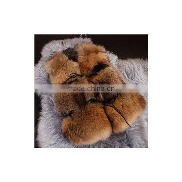 VE8 wholesale raccoon fur vest women