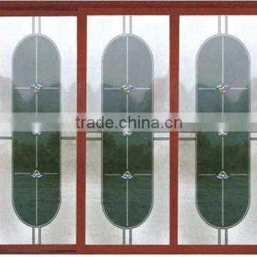 high quality aluminum sliding door 3 ways