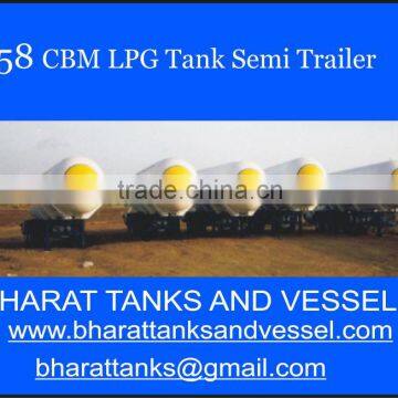 "58 CBM LPG Tank Semi Trailer"