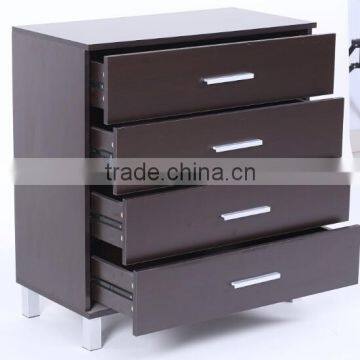 Shandong factory direct sale home furniture cabinet style wooden chest of drawer
