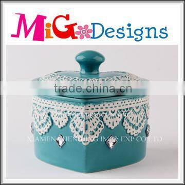 2016 Hot Delicate Porcelain Box Wholesale Decoration Wedding