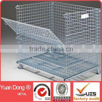 Foldable Wire Storage Basket/ Warehouse Storage Basket