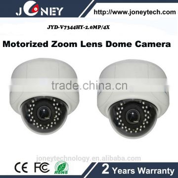 4X Zoom 1080P &2.0 Megapixels IR Bullet Camera with UTC Menu