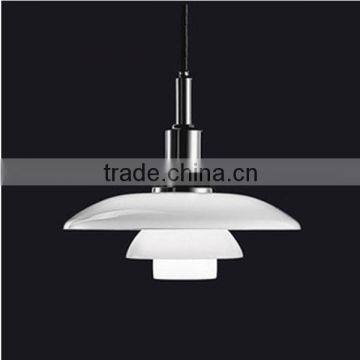 Modern Pendant Lamp White Glass Hanging Lamp