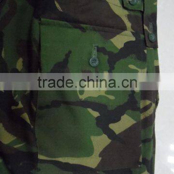 OEM Cotton Polyester Ripstop Greece Army Jungle Camouflage Battle Dress Uniform Clothing