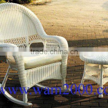 Round Rattan Rocking chair