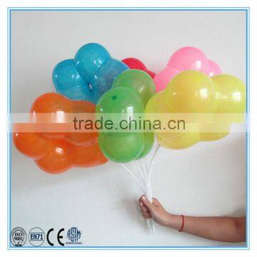 Colorful flower shaped balloon