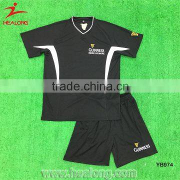 Custom Cheap 100% Polyester Soccer Jerseys Set Uniform