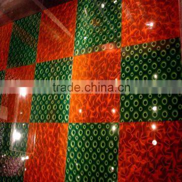 new design 3D glass interior wall paneling