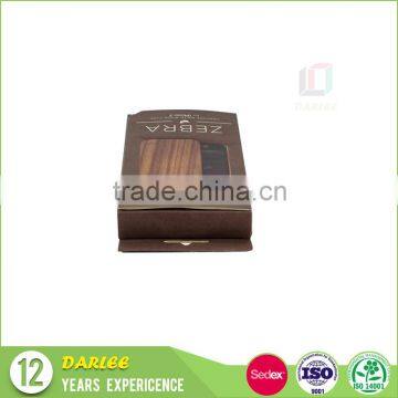 ShenZhen Wooden Color Book Shaped Mobile Phone Case Packaging Box With Hang Hole photo-4