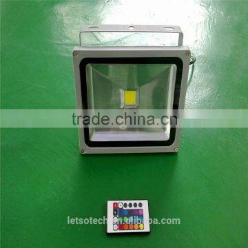 2016 High Quality Factory Price IP67 50w Rgb Led Floodlight Remote Led Flood Lights With CE &ROHS&UL 3 Years Warranty photo-2