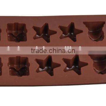 2016 Best Selling Star Shaped Silicone Cake Mold Cake Decorating Mould Made In China