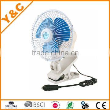 6" pp and metal 12V auto fan
