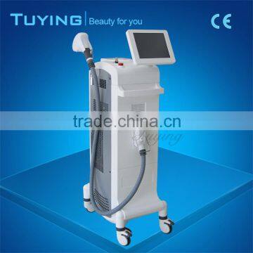 1-10HZ Portable Diode Laser Hair Removal Underarm Machine Prices For White Hair 8.4 Inches Medical