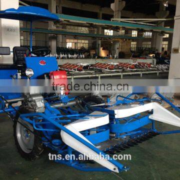 Advanced factory price grain reaper binder/wheat reaper /mini rice paddy cutting machine