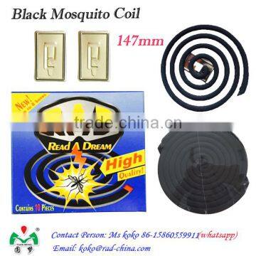 Africamarket Factory wholesale RAD High quality cheap price Black Smokeless Mosquito killer coil