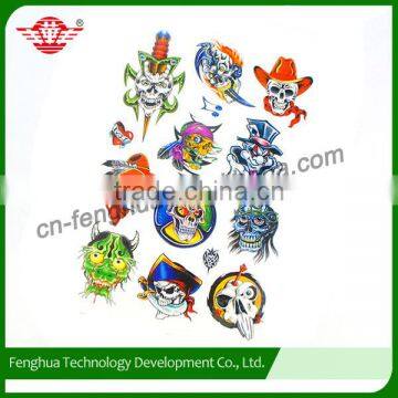 China Cheap Colorful Tattoo Face Stickers