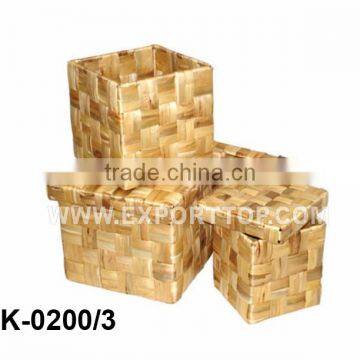 Hot Selling Water Hyacinth Basket