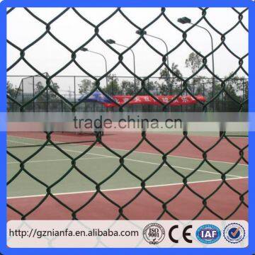 Guangzhou Factory supply 6 ft chain link fence/tennis court fence(Guangzhou Factory)