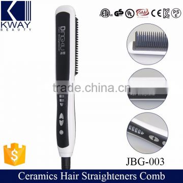 Multifunctional Electric Brush Hair Straightener Comb, Hair Brush Straightener