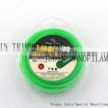Commercial Grade 1.6mm Round Shape Brush Cutter Nylon Trimmer Line