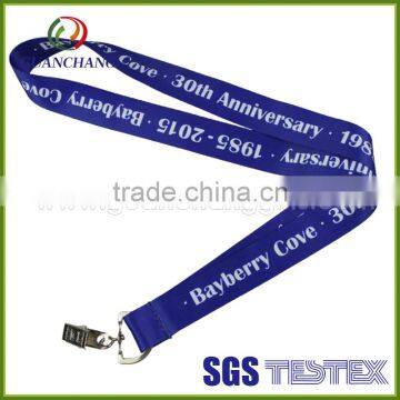 Polyester Neck New Product Lanyard With Silk Printing Logo photo-4
