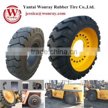 heavy vehicle solid rubber tires for industrial vehicle form China