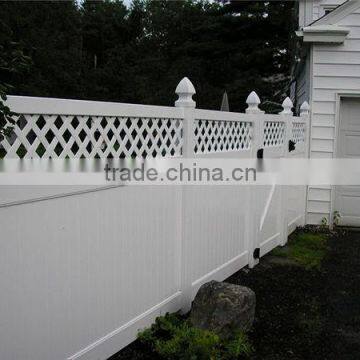 PVC Lattice Privacy Fence/Hot-Selling Villa Fence photo-2