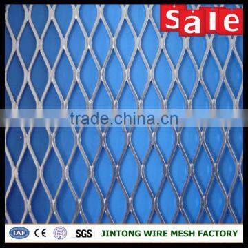 Decorative Flat Diamond Mesh /raised Expanded Wire Mesh Panel for Wall photo-2