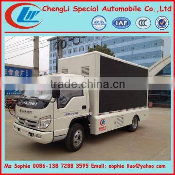 advertising light boxes truck, advertising box truck ,folding led display truck