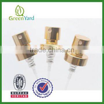 Metal crimp pump with aluminium actuator