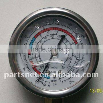 Compound Pressure Gauge for refrigeration