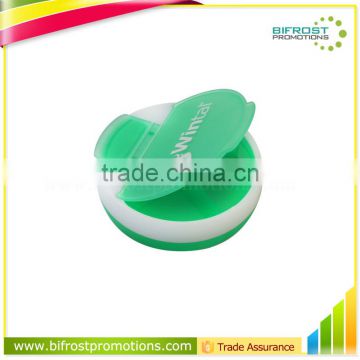 One Day Child Proof Round Pill Box